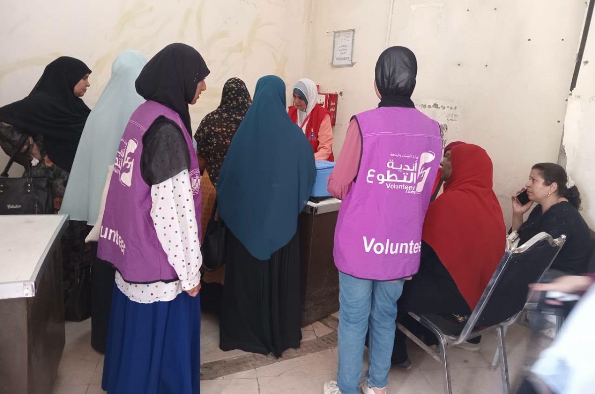 الشباب والرياضة تشارك في الحملة القومية للتبرع بالدم